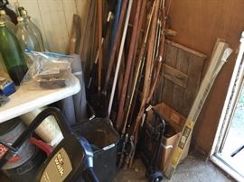 Outside storage building