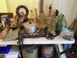 Outside storage building