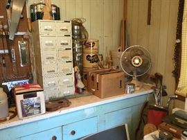 Outside storage building