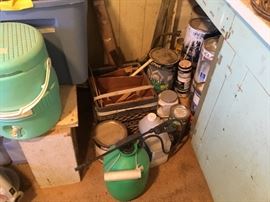 Outside storage building