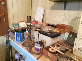 Outside storage building