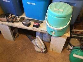 Outside storage building