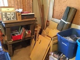 Outside storage building