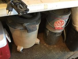 Outside storage building