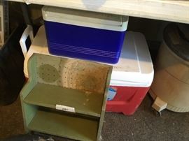 Outside storage building