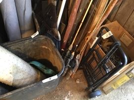 Outside storage building