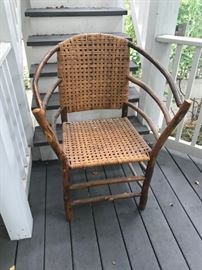 Old Hickory Chair in excellent condition...$325