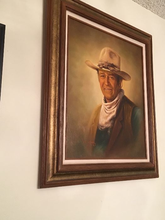 John Wayne portrait