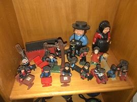 Cast iron Amish collection