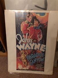 John Wayne Paradise Canyon poster