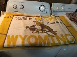 Burlap Bag Your in cowboy country Wyoming