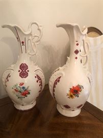 Ukrainian folk art vases