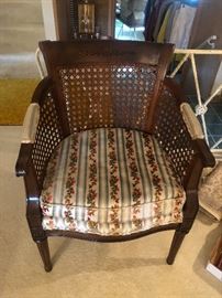 Antique Cane Arm Chair