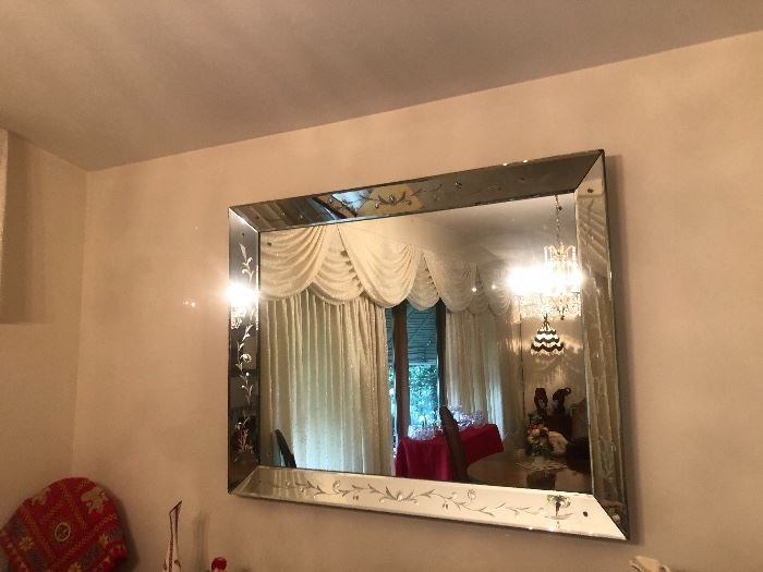 Venetian Style Wall Mirror