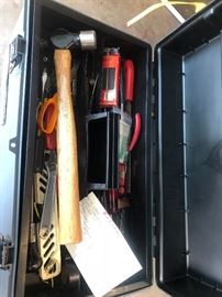 Tool boxes and tools