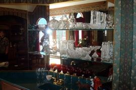 Misc. vintage glass.