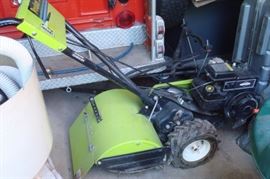 Poulan rear tine tiller.