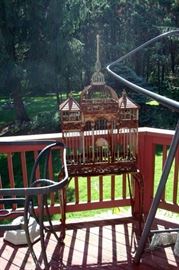 Vintage bird cage.