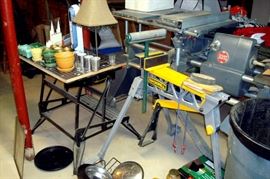 Rockwell roller stand & other items.