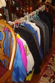 Some of the clothes.