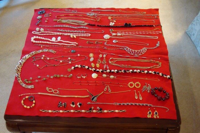 Some of the jewelry.