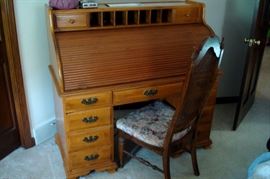 Vintage roll top desk