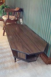 vintage coffee table.