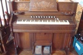Antique organ not working.