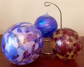 Hand-blown glass balls!
