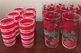 Vintage glassware.... ready for your next party!
