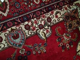 So beautiful.... hand knotted...... can you imagine doing all of this work?