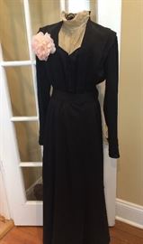 Antique "mourning" dress