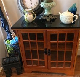 Mission style cabinet.....