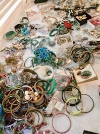Costume jewelry for miles and miles!!!!