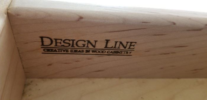 Design Line drawer detail
