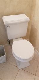 Elegant Kohler toilet & matching sink