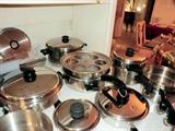 Saladmaster cookware.  NICE!
