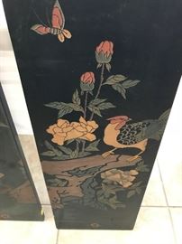 4 Panel Chinese Wall Screen