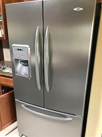Nice Almost New Stainless Refrigerator