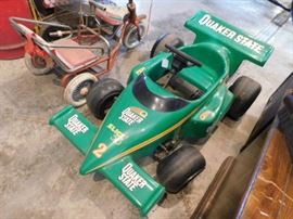 Quaker state INDY pedal car