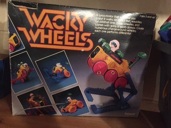 68. Vintage Wacky Wheels toy