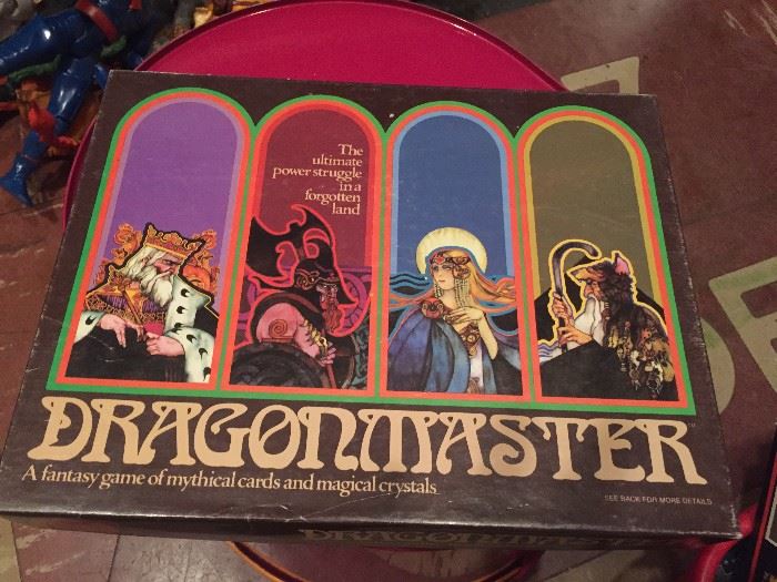 72. Vintage DragonMaster board game 1981