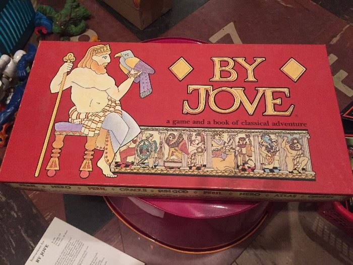 74. By Jove board game by Aristoplay 1983