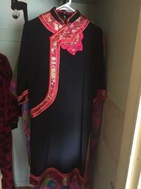 Oriental  Lysee dress