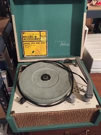 Vintage Webcor Melody record player