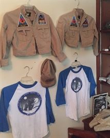 Original Star Wars Fan Club T-shirts, original youth Luke Skywalker Jacket with patches