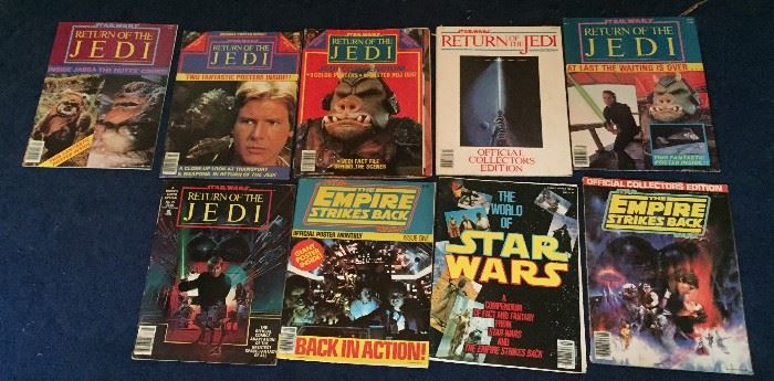 Return of the Jedi magazines and more