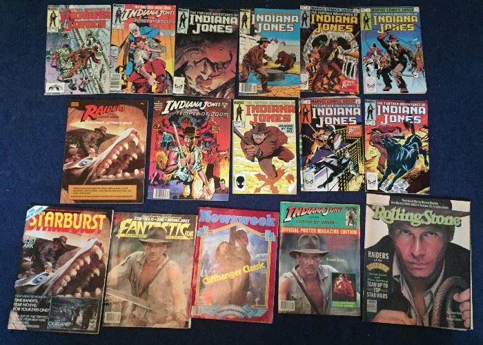 Indiana Jones comics and magazines