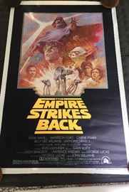 Vintage Empire Strikes Back poster