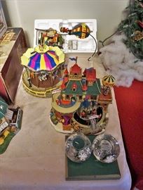 Part of the large Christmas display